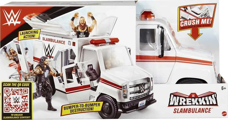 WWE - Wrekkin' - Véhicule Slambulance