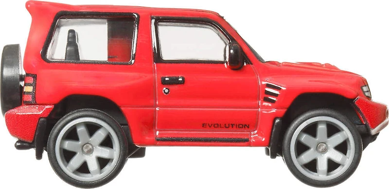 Hot Wheels Premium Car Culture Terra Trek Mitsubishi Pajero Evolution 1:64 Scale Collectible Vehicle