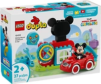 LEGO DUPLO | Disney La maison et la voiture de Mickey, Ensemble de construction, Jouet de tri à construire 10454