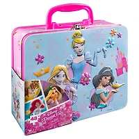 Disney Princess 48-Piece Puzzle in Tin With Handle