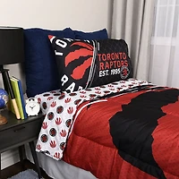 Ensemble de literie simple 4 pièces des Raptors de Toronto de la NBA