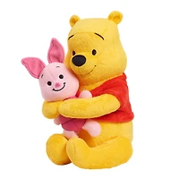 Peluche Winnie l'ourson avec Porcinet de Disney Classics