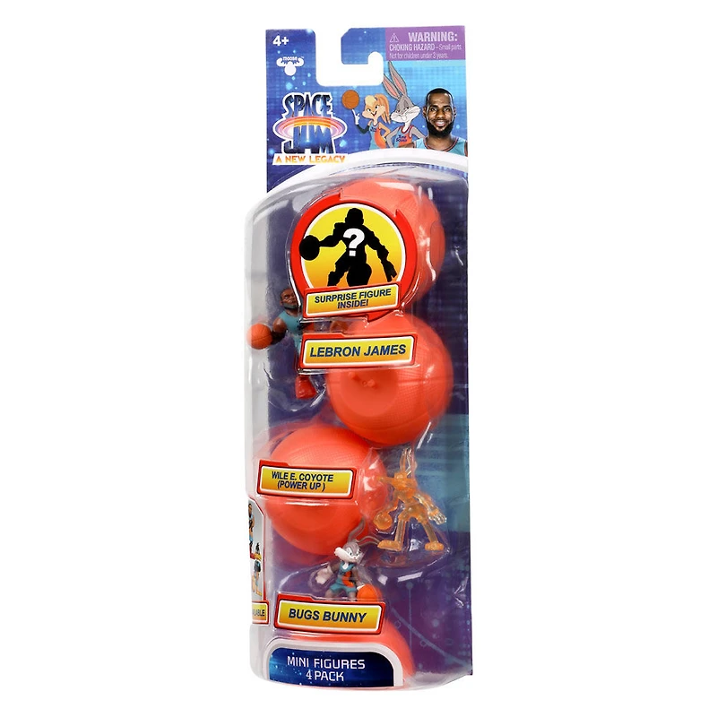 Space Jam: A New Legacy Season 1 Figure 4 Pack - Tune Squad + Bench