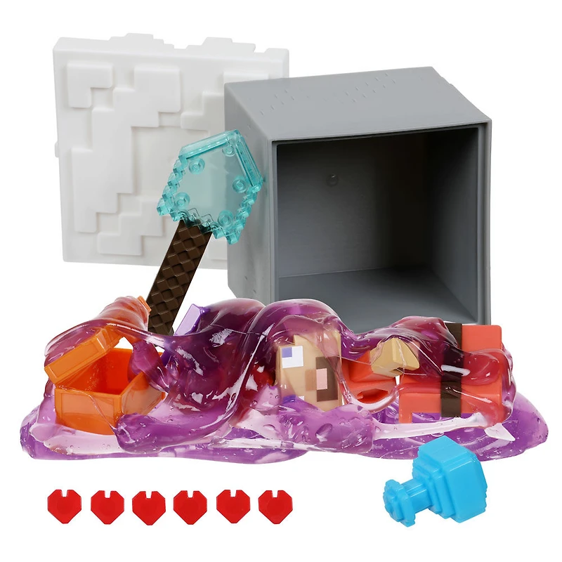 Treasure X Minecraft La Surface - Cavernes et falaises - personnage à assembler