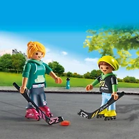 Playmobil - Joueurs de roller hockey