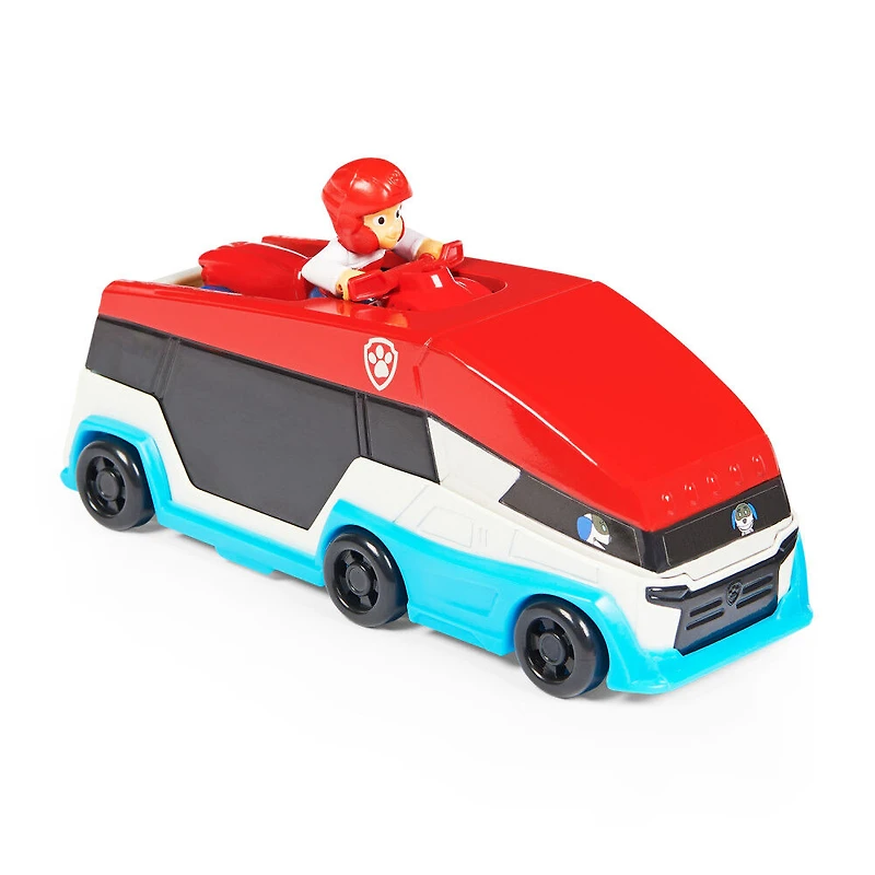 PAW Patrol, True Metal PAW Patroller Die-Cast Team Vehicle with 1:55 Scale Ryder ATV Toy Car