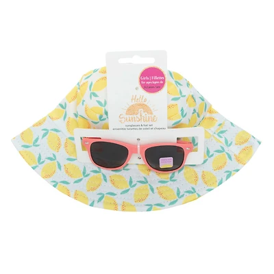 Lemons 2 Piece Set - Sunglass & Bucket Hat
