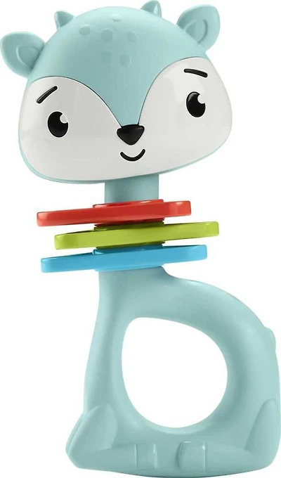 Fisher-Price Faon Cliquetis, hochet pour jeu sur le ventre
