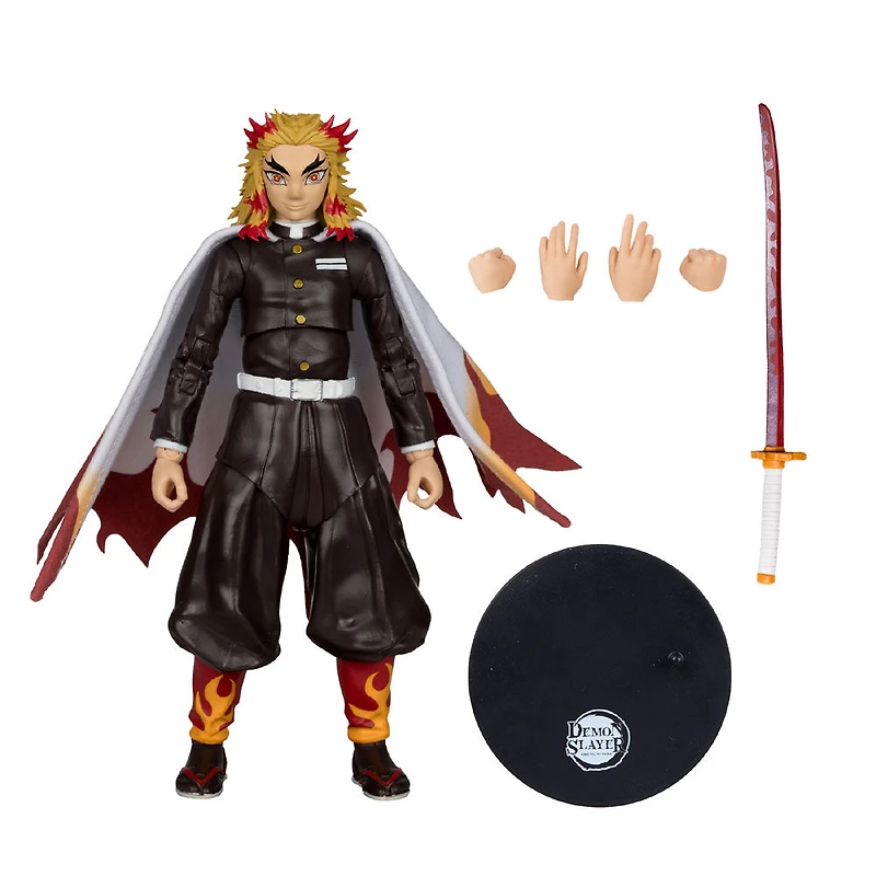 Demon Slayer Kyojuro Rengoku 7" Action Figure