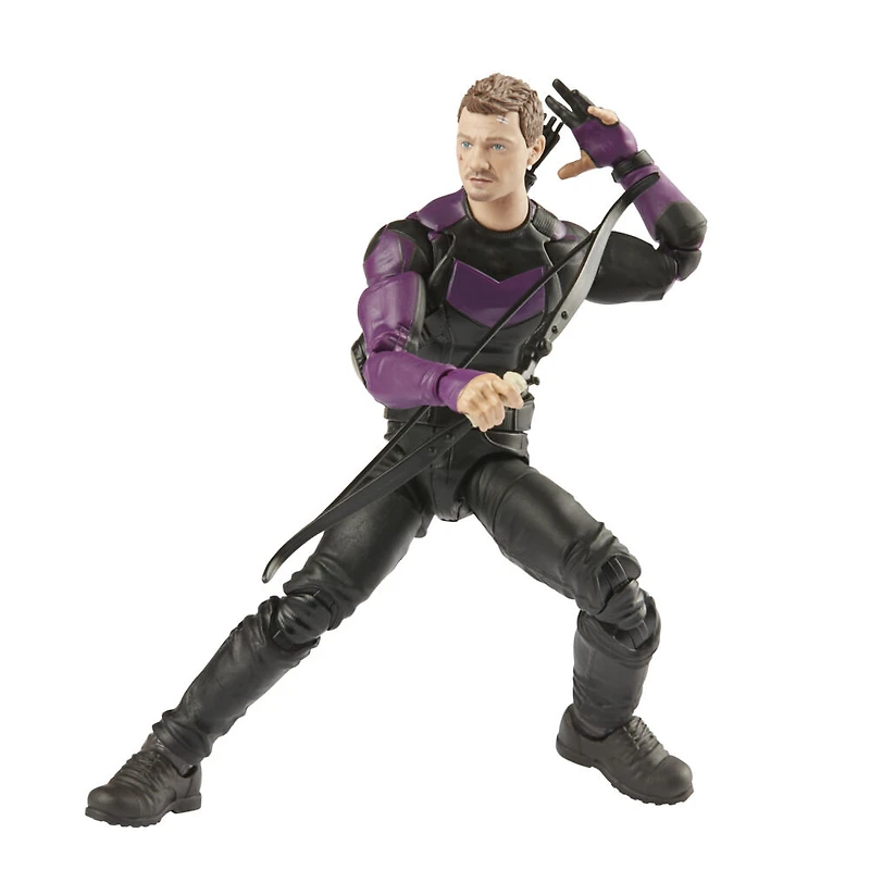 Marvel Legends Series, figurine de collection Marvel's Hawkeye de 15 cm de la série MCU Disney+ Hawkeye, 4 accessoires et 1 pièce Build-a-Figure