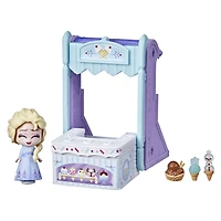 Disney's Frozen 2 Twirlabouts Series 1 Elsa Sled to Shop Playset