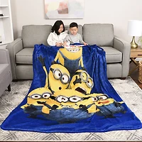 Couverture Surdimensionnée Polaire Despicable Me Minions pour Enfants (60 "x90")