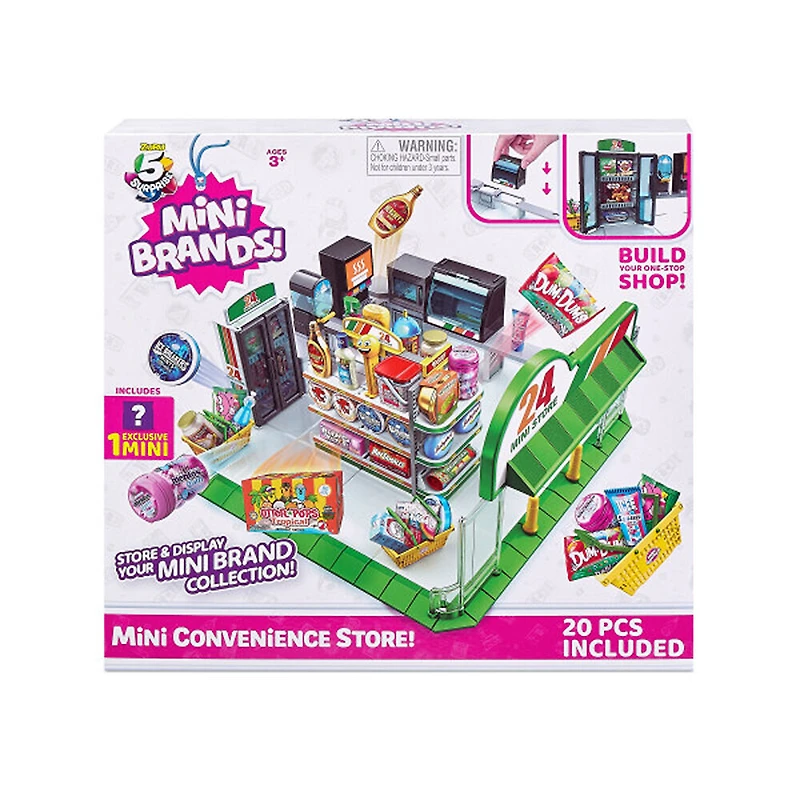 Dépanneur Zuru 5 Surprise Mini Brands avec 1 Mini exclusif (les styles peuvent varier) - Notre exclusivité