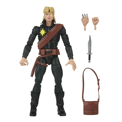 Marvel Legends Series X-Men, figurine articulée Longshot classique de 15 cm, 4 accessoires