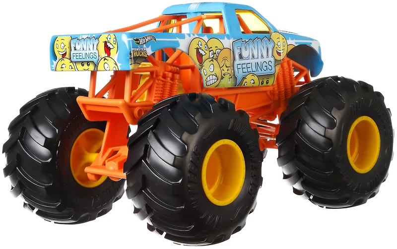 Hot Wheels Monster Trucks 1:24 Funny Feelings Vehicle