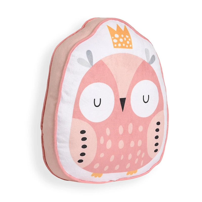 Owl Plush Throw and Pillow Set