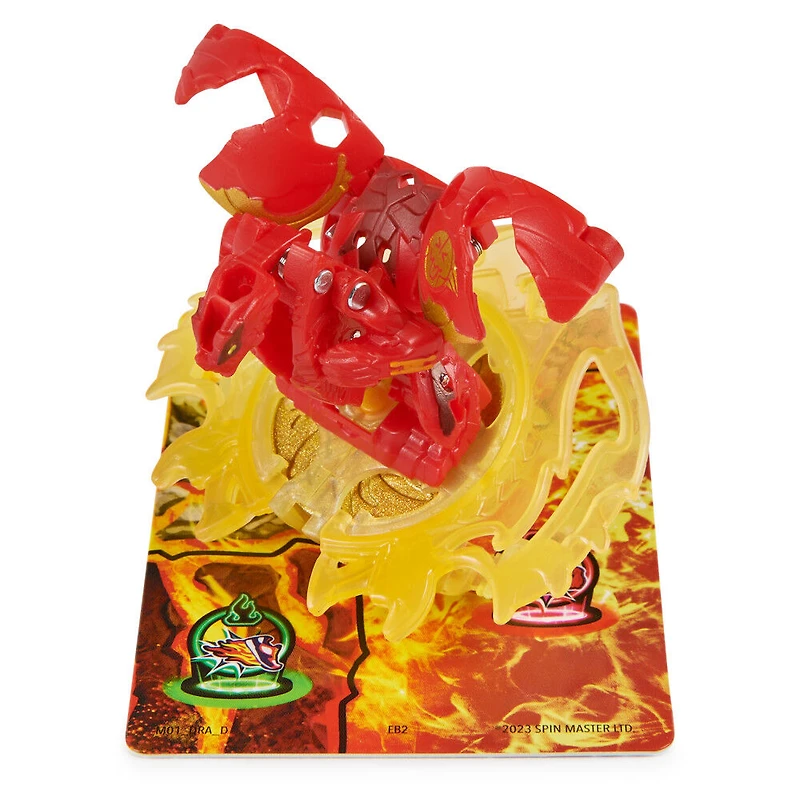 Bakugan, Special Attack Dragonoid, figurine articulée personnalisable rotative et cartes à collectionner