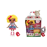 Lalaloopsy Doll - Dot Starlight with Pet Bird, 13" STEM-inspired astronaut doll