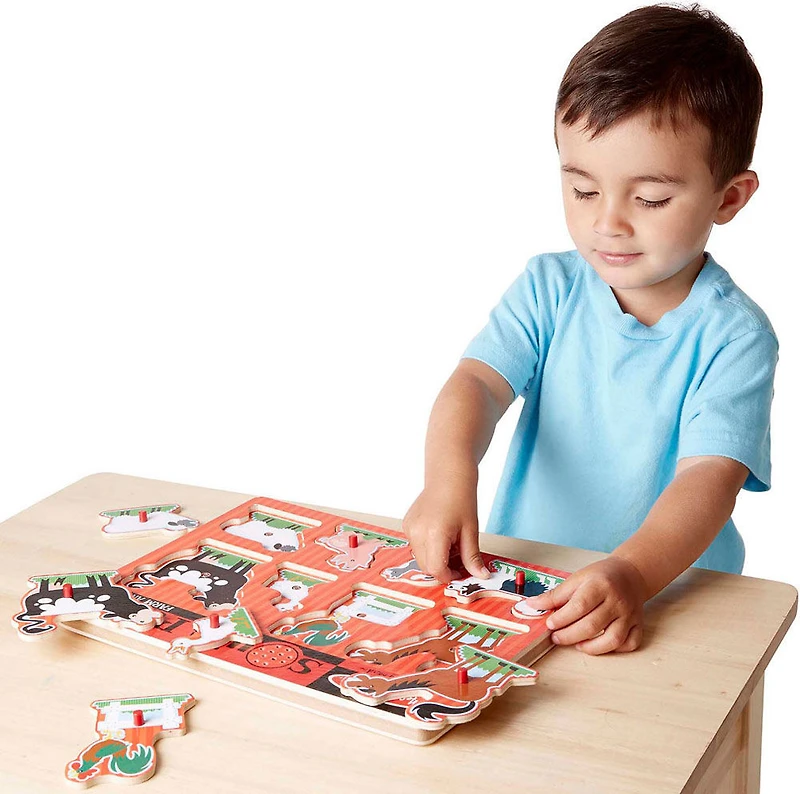 Melissa and Doug - Farm Animal Sound Puzzle