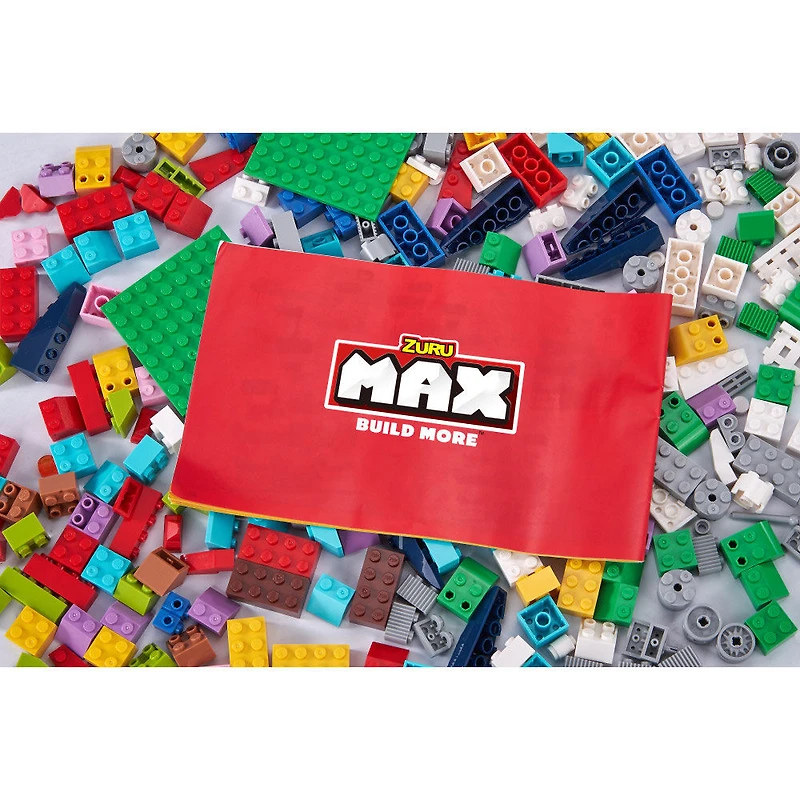 Jeu de briques de construction MAX Build More ( 759 briques) - Compatible avec les principales marques de briques