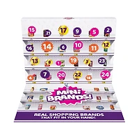 Calendrier de l'Avent de Mini Brands en édition limitée, avec 4 Minis exclusifs par ZURU