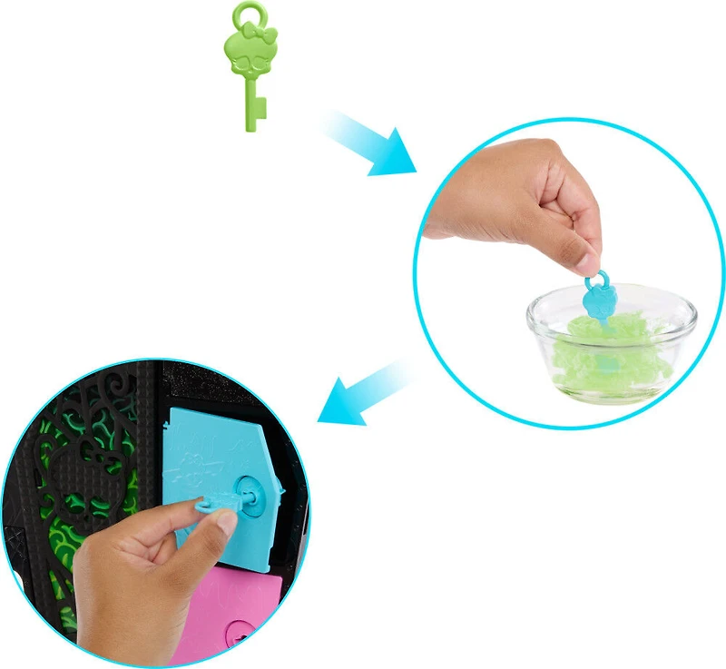 Monster High Doll, Ghoulia Yelps, Skulltimate Secrets: Neon Frights