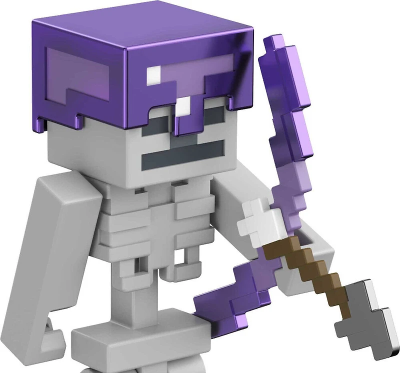 Minecraft - Dungeons - Figurine - Combat de Cavalier Squelette
