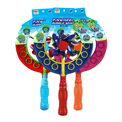 Bubbles - Pinwheel Wand Asst