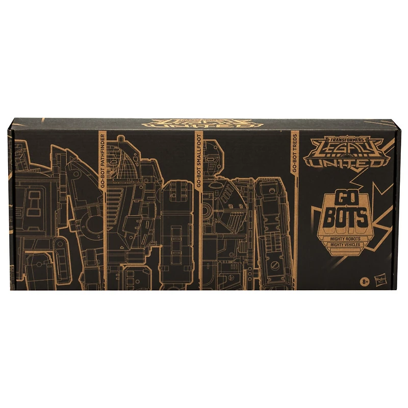 Transformers Generations Selects Legacy United Deluxe Class Go-Bot Guardians 3 Pack Action Figures - R Exclusive