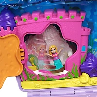 Polly Pocket - ​Coffret de jeu Compact la Sacoche Coquillage Magique