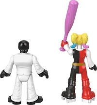 Imaginext DC Super Friends Harley Quinn & Black Mask - English Edition