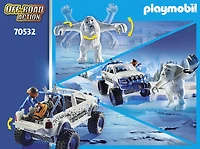 Playmobil - Explorateur avec véhicule et yéti