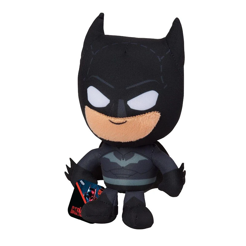 The Batman Small Plush Batman Doll, 7.5-Inch Stuffed Toy, The Batman Movie
