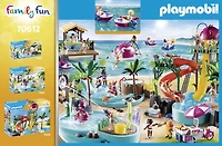 Bar flottant et vacanciers