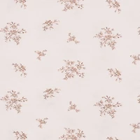 Just Born  - 2 piece Swaddle Blanket+Headband Pink Floral