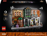 LEGO Icons Sherlock Holmes: Book Nook Kit - Building Set for Adults 18+ - DIY Collectible - 10351