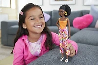 Barbie Doll, Curly Black Hair and Petite Body, Barbie Fashionistas