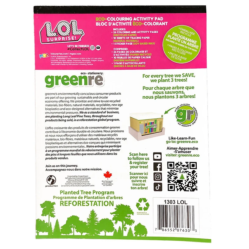 Eco Medium Colouring Books Assortment