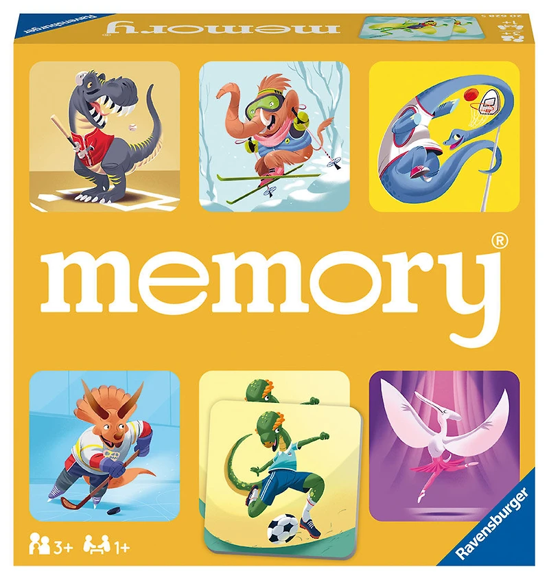 Ravensburger - memory Dinosaur Sports