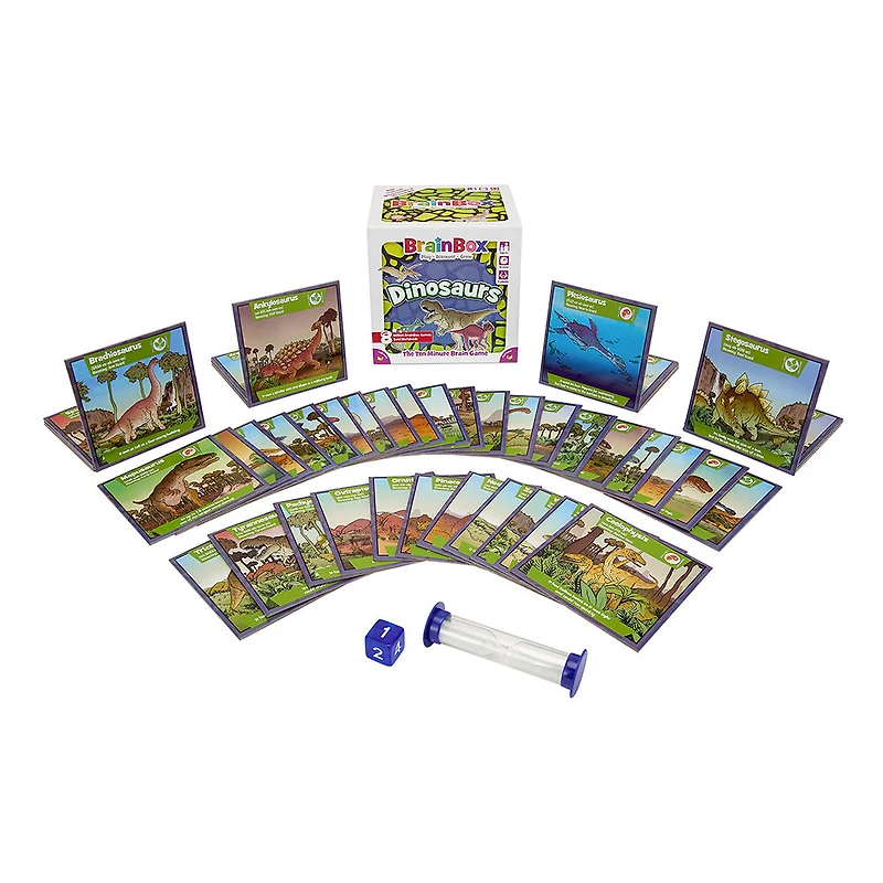 Bezzer Wizzer Studio - Brainbox - Dinosaurs - Anglais