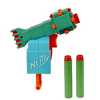 Nerf Microshots Minecraft, mini-blaster Guardian, design du monstre de Minecraft