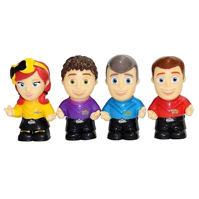 Ensemble de 4 figurines Wiggles : Lachy, Emma, Anthony et Simon - Édition anglaise