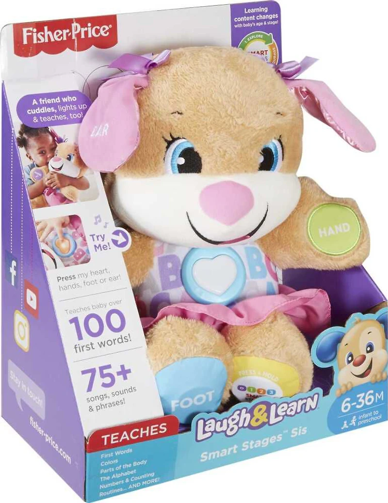 Fisher-Price - Rires et Éveil - Sis Éveil Progressif - Édition anglaise