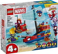 LEGO Marvel Spider-Man et ses Amis Extraordinaires Le Bateau Pirate de l'Équipe Spidey Jouet de Construction pour Enfants 11208