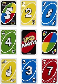UNO Party! Jeu de cartes familial pour enfants et adultes