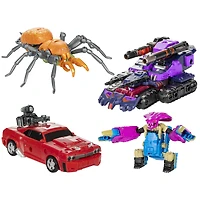 Transformers Legacy United Versus Multipack, 4 Converting Action Figures