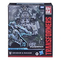Transformers Studio Series 73, Transformers : La Revanche, figurines Grindor et Ravage classe Leader