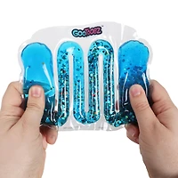GooToobz Fidget Sensory Toy - Glitter Gush Blue