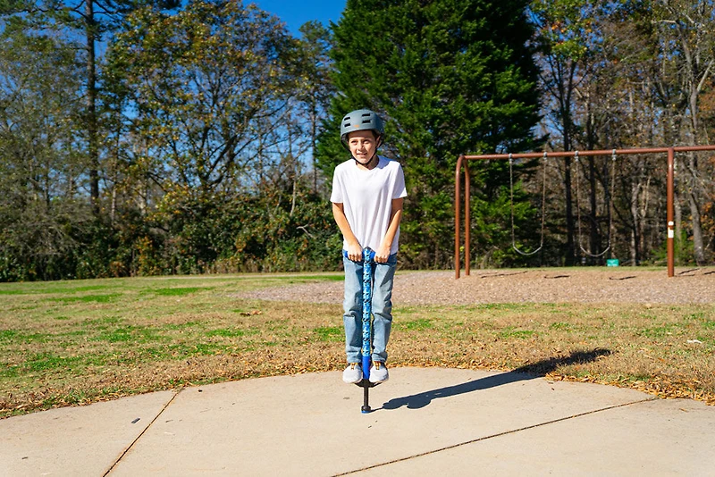 Pogo Stick Jolt - Camouflage Bleu