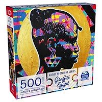 Puzzle 500 pièces, Graffiti Egypt, A Battle of Roses, par Spin Master Puzzles - Édition anglaise
